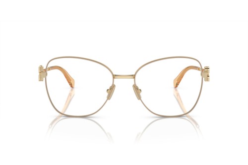 MIU MIU MU 50XV - ​14M1O1 - ​56 Cadres optiques Or Papillon