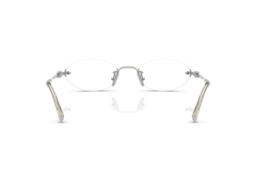 MIU MIU MU 53WV - ​1BC1O1 - ​53 Cadres optiques Silver Oval