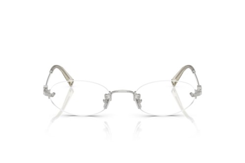 MIU MIU MU 53WV - ​1BC1O1 - ​53 Cadres optiques Silver Oval