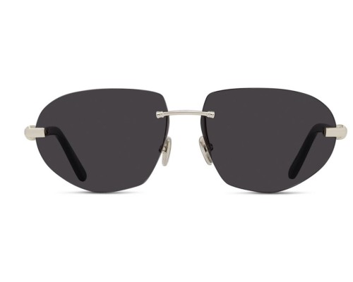 Fred FG40060U - 30A - 59 Lunettes de soleil Argent, Noir Ovale