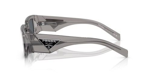 PRADA PR 09ZS - ​18S09T - ​54 Lunettes de soleil Gris, Transparent Angulaire