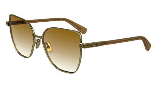 Lanvin LNV132S - 746 - 57 Lunettes de soleil Or Angulaire