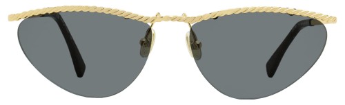 Lanvin LNV102S - 710 - 60 Lunettes de soleil Or Œil de chat