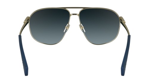 Lanvin LNV134S - 721 - 59 Lunettes de soleil Or, Bleu Pilote (Aviateur)