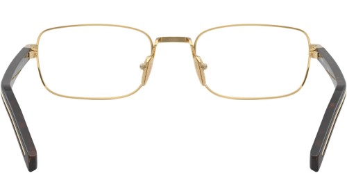PRADA PR B54V - ​5AK1O1 - ​54 Cadres optiques Or, Havane Angulaire