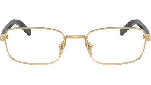 PRADA PR B54V - ​5AK1O1 - ​54 Cadres optiques Or, Havane Angulaire