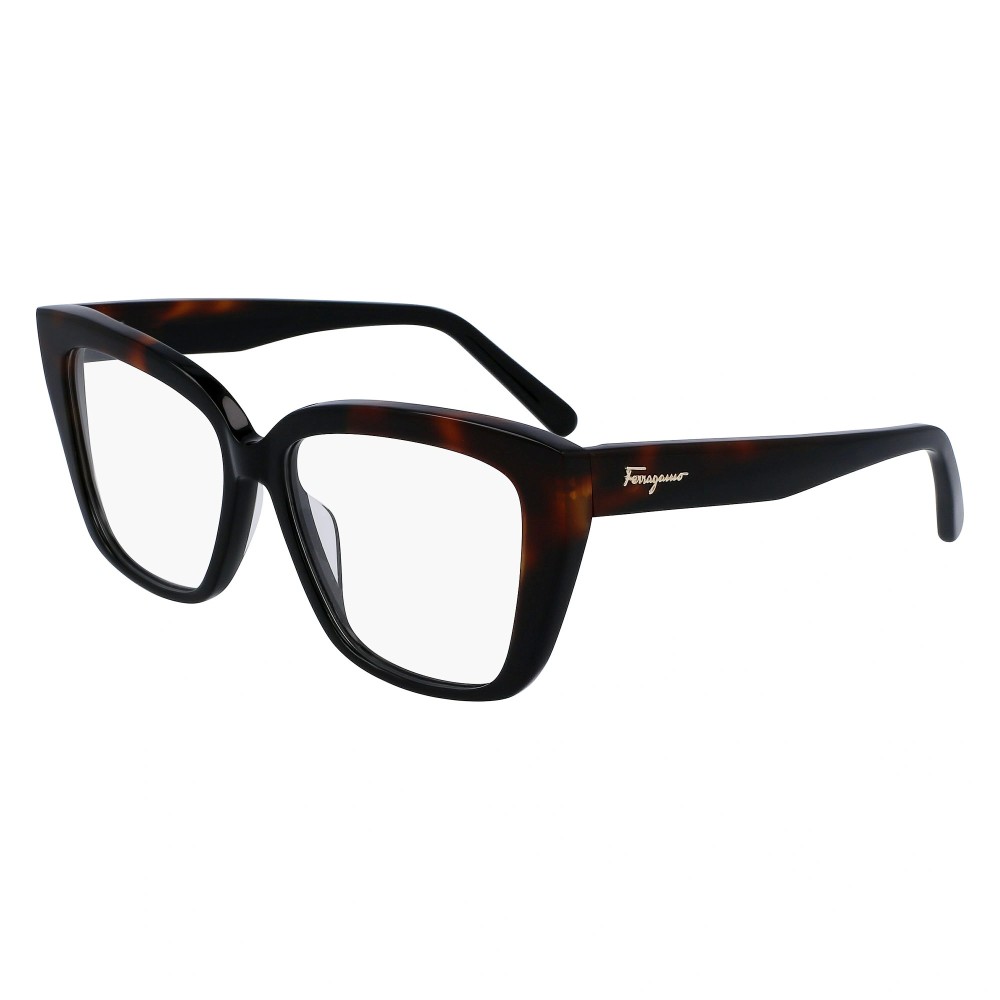 Salvatore Ferragamo SF2939 - 006 - 54 Cadres optiques Havane foncé Œil de chat