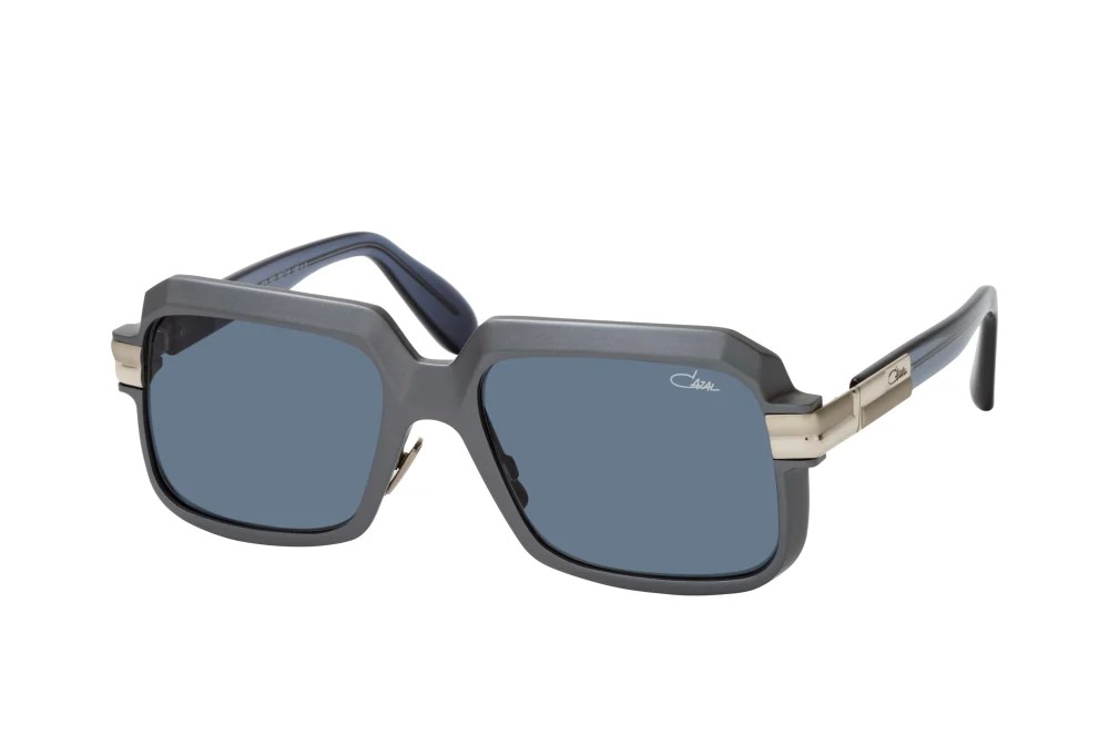 Cazal 607/3 - 802 - 56 Lunettes de soleil Argent, Gris Angulaire