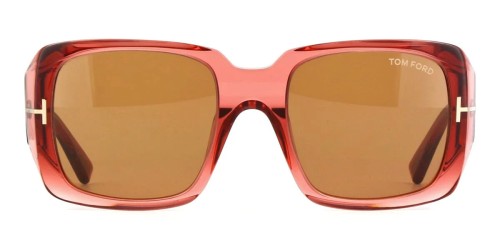 Tom Ford FT1035 RYDER-02 - 72E - 51 Lunettes de soleil Rose Angulaire