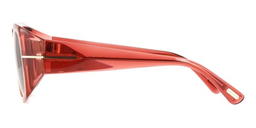Tom Ford FT1035 RYDER-02 - 72E - 51 Lunettes de soleil Rose Angulaire