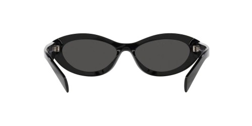 PRADA PR 26ZS - ​16K08Z - ​55 Lunettes de soleil Noir Ovale