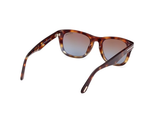 Tom Ford FT1076 KENDEL - 56B - 54 Lunettes de soleil Havane Angulaire