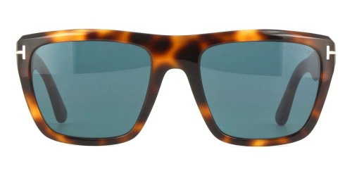 Tom Ford FT1077 ALBERTO - 53V - 55 Lunettes de soleil Havane Angulaire