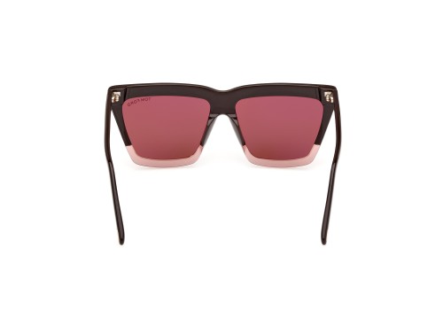 Tom Ford FT1110 EDEN - 50Z - 56 Lunettes de soleil Marron, Rose Angulaire
