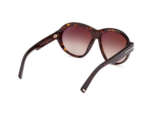 Tom Ford FT1113 ECO INGER - 52G - 59 Lunettes de soleil Havanna Shield