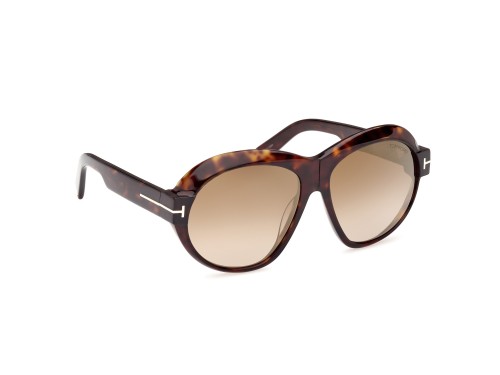 Tom Ford FT1113 ECO INGER - 52G - 59 Lunettes de soleil Havanna Shield