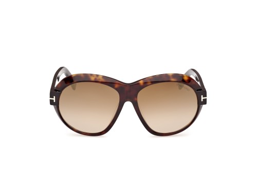 Tom Ford FT1113 ECO INGER - 52G - 59 Lunettes de soleil Havanna Shield