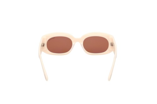Tom Ford FT1187-F CIELLE - 25E - 54 Lunettes de soleil Beige Ovale