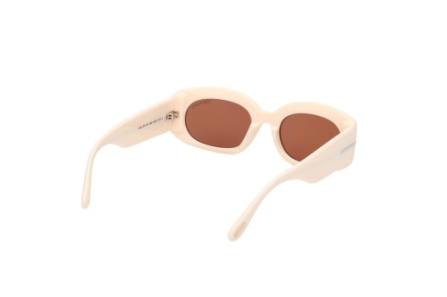Tom Ford FT1187-F CIELLE - 25E - 54 Lunettes de soleil Beige Ovale