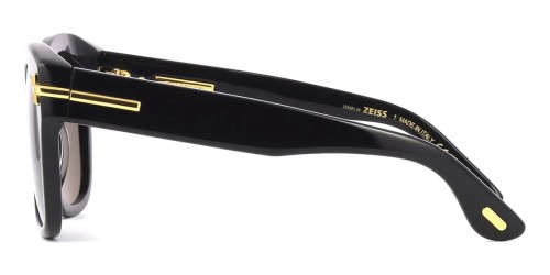 Tom Ford FT1235 ICON COLLECTION - 01A - 55 Lunettes de soleil Noir Coussin arrondi