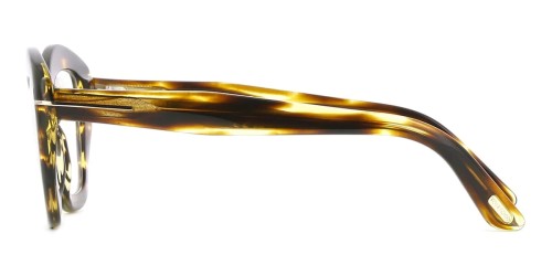 Tom Ford TF6044-B - 055 - 54 - AVEC DES VERRES À FILTRE ANTI LUMIÈRE BLEU-VIOLET Cadres optiques Havane Œil de chat