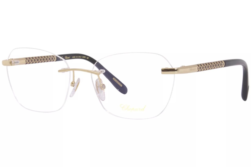 Chopard VCHF47 - 0300 - 56 Cadres optiques Or, Noir Angulaire