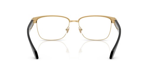 VERSACE VE1306 - ​1002 - ​57 Cadres optiques Or, Noir Angulaire