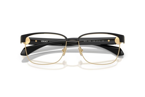 VERSACE VE1306 - ​1436 - ​57 Cadres optiques Or, Noir Angulaire