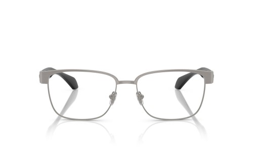 VERSACE VE1306 - ​1262 - ​57 Cadres optiques Argent, Noir Angulaire