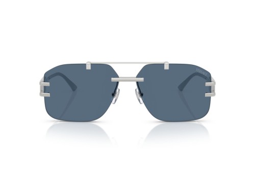 VERSACE VE2275 - ​100080 - ​60 Lunettes de soleil Argent Pilote (Aviateur)