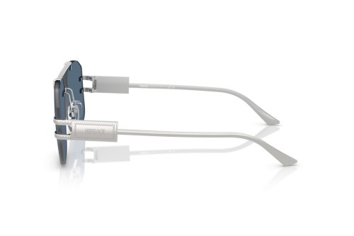 VERSACE VE2275 - ​100080 - ​60 Lunettes de soleil Argent Pilote (Aviateur)