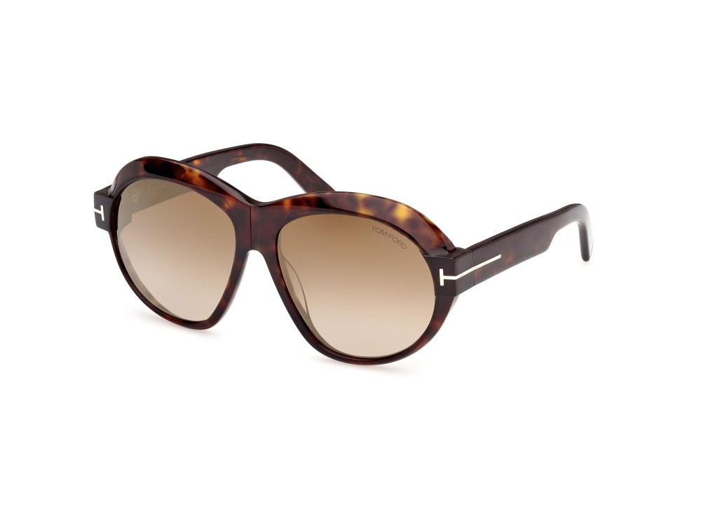 Tom Ford FT1113 ECO INGER - 52G - 59 Lunettes de soleil Havanna Shield