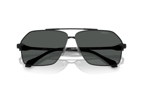 VERSACE VE2284 - ​143687 - ​63 Lunettes de soleil Noir Pilote (Aviateur)