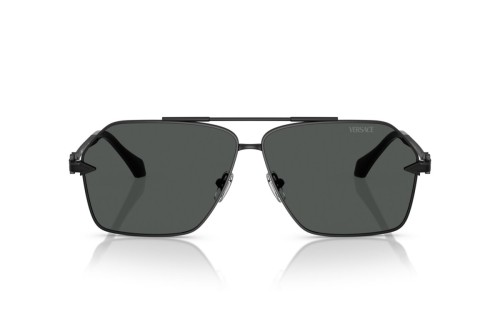 VERSACE VE2284 - ​143687 - ​63 Lunettes de soleil Noir Pilote (Aviateur)
