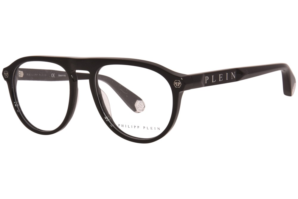 Philipp Plein VPP016 PASSION - 0700 - 54 Cadres optiques Noir Pilote (Aviateur)