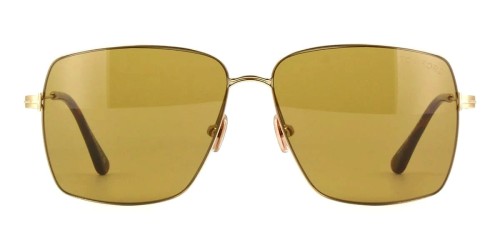 Tom Ford FT0994 PIERRE-02 - 32E - 58 Lunettes de soleil Or, Havane Angulaire