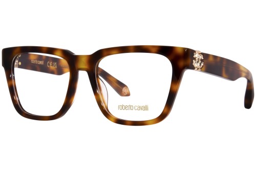 Roberto Cavalli VRC026 - 02BP - 54 Cadres optiques Havane Angulaire