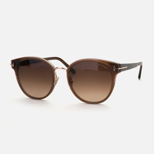Tom Ford FT1138-K - 45F - 55 Lunettes de soleil Brown Pillow (Rounded)