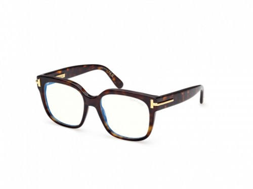 Tom Ford TF6030-B ICON COLLECTION - 052 - 53 - AVEC DES VERRES À FILTRE ANTI LUMIÈRE BLEU-VIOLET Cadres optiques Havanna Square