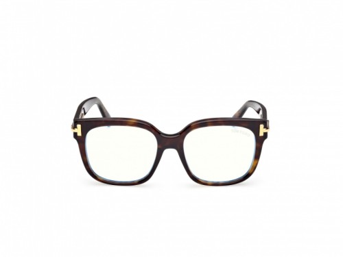 Tom Ford TF6030-B ICON COLLECTION - 052 - 53 - AVEC DES VERRES À FILTRE ANTI LUMIÈRE BLEU-VIOLET Cadres optiques Havanna Square