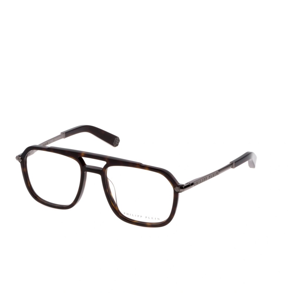 Philipp Plein VPP018 BROADWAY LINE - 0722 - 54 Cadres optiques Havane Pilote (Aviateur)