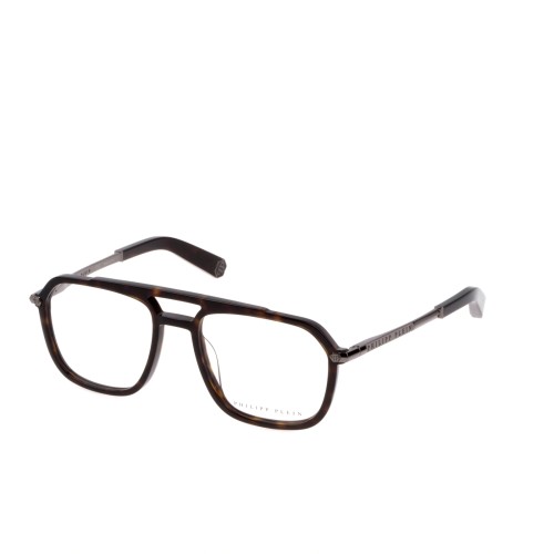 Philipp Plein VPP018 BROADWAY LINE - 0722 - 54 Cadres optiques Havane Pilote (Aviateur)
