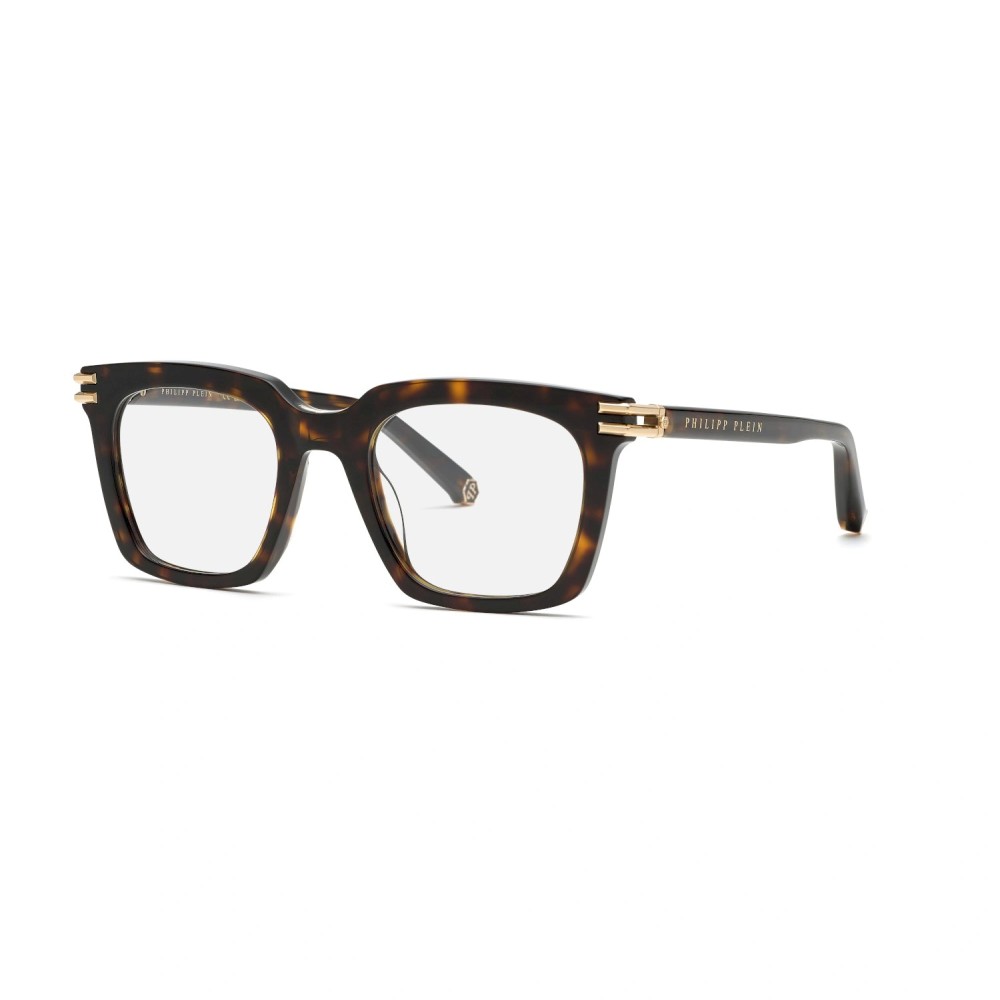 Philipp Plein VPP115 ICON - 0722 - 51 Cadres optiques Havane foncé Angulaire