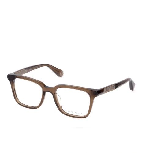 Philipp Plein VPP015 FIRST TOUCH - 03GE - 53 Cadres optiques Marron Angulaire