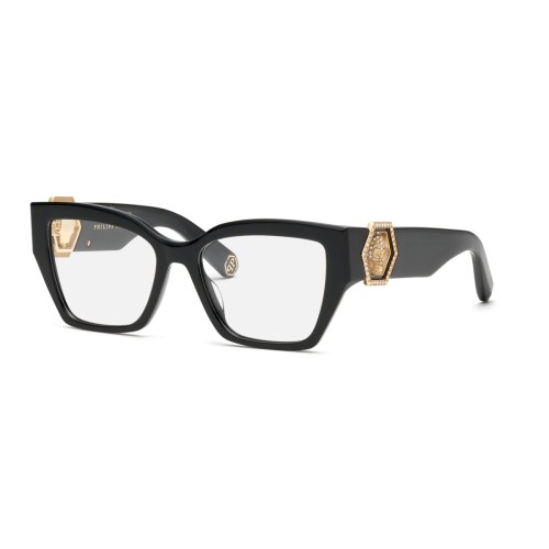 Philipp Plein VPP164S CAPTURE CRYSTAL - 700Y - 54 Cadres optiques Noir Angulaire