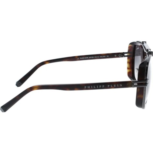 Philipp Plein SPP109 ICON - 0722 - 57 Lunettes de soleil Havane Pilote (Aviateur)