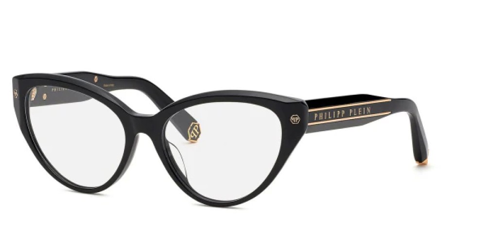 Philipp Plein VPP052 CATEYES - 0700 - 54 Cadres optiques Noir Œil de chat