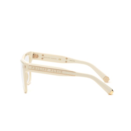 Philipp Plein VPP051 FLYING BUTTERFLY - 03GF - 55 Cadres optiques Blanc Œil de chat