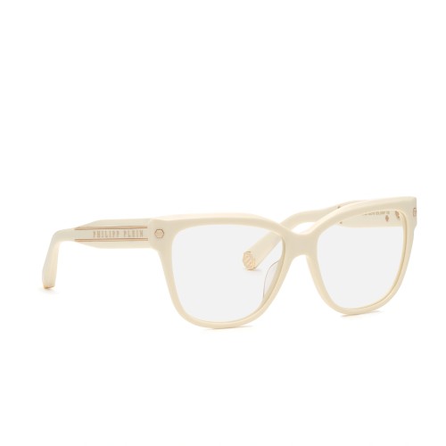 Philipp Plein VPP051 FLYING BUTTERFLY - 03GF - 55 Cadres optiques Blanc Œil de chat