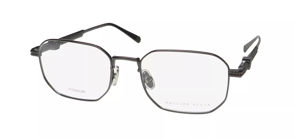 Philipp Plein VPP062V CLASSICAL WAVES - 0568 - 54 Cadres optiques Noir Angulaire